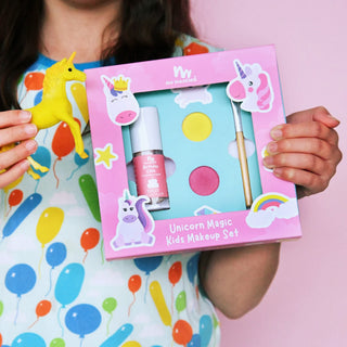 5-Piece Strawberry Cupcake, Mermaid or Unicorn Makeup for Kids