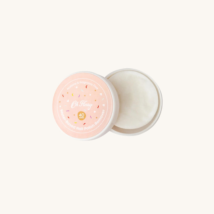 Water-Based, Acetone Free Nail Polish Remover Wipes