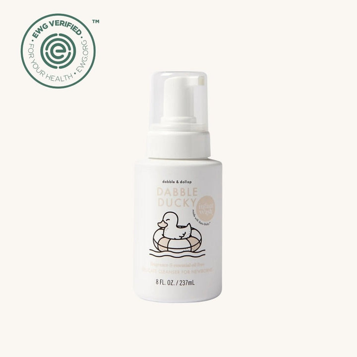 EWG Verified, Fragrance-Free Foaming Infant Body Wash