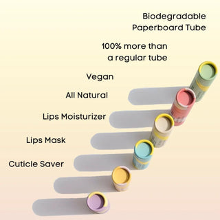 Eco-friendly lip balm gift set with natural kids chapstick, safe chapstick for kids in fresh and sweet flavors