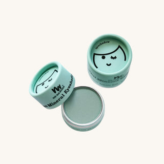 No Nasties Makeup Eco Natural Kids Makeup pressed powder eyeshadow and blush, allergen-free, non-toxic play makeup for children