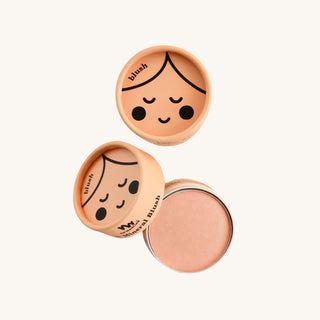 No Nasties Makeup Eco Natural Kids Makeup pressed powder eyeshadow and blush, allergen-free, non-toxic play makeup for children