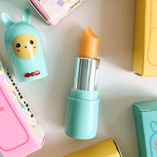 Organic chapstick lipstick-style lip balm for kids – vegan, non-toxic, nourishing formula with coconut and shea butter