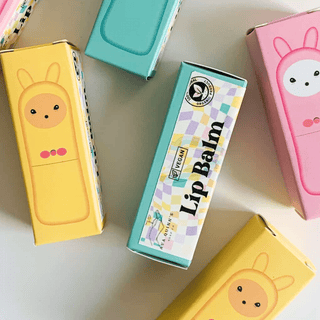 Organic chapstick lipstick-style lip balm for kids – vegan, non-toxic, nourishing formula with coconut and shea butter