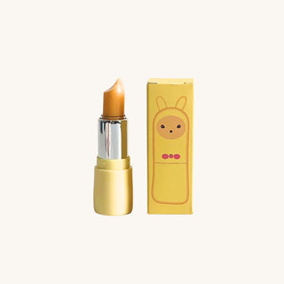 Organic chapstick lipstick-style lip balm for kids – vegan, non-toxic, nourishing formula with coconut and shea butter
