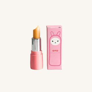 Organic chapstick lipstick-style lip balm for kids – vegan, non-toxic, nourishing formula with coconut and shea butter