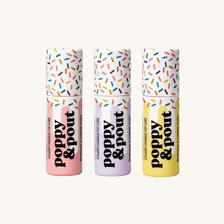 Birthday Cake Natural Lip Balm for Kids