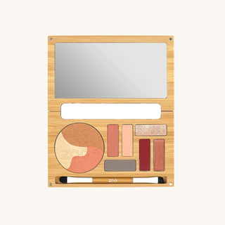 Zao Makeup refillable makeup compact and refillable makeup palette made with sustainable bamboo, featuring the best vegan mineral makeup for teens