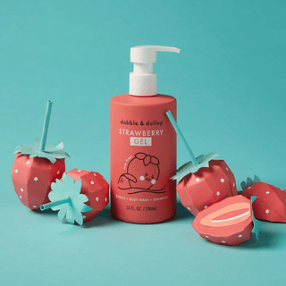 Tear-Free Shampoo and Body Wash - Strawberry, 296ml - Popsicle Beauty Club