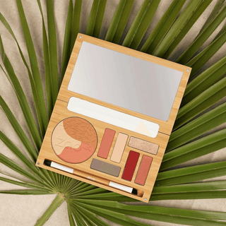 All-In-One Organic, Vegan and Refillable Makeup Palette - Desert Rose - Popsicle Beauty Club