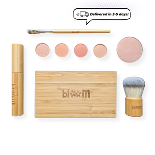 13-Piece Refillable Natural Makeup Kit for Kids