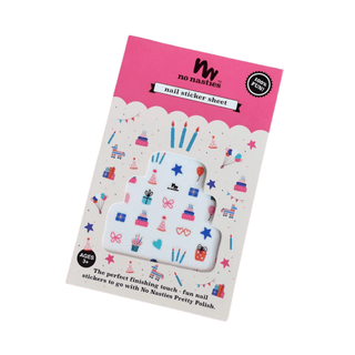 Birthday Nail Sticker Sheet - Popsicle Beauty Club