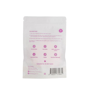 Heart-Shaped Makeup Remover Puff - Popsicle Beauty Club