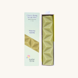 All-natural body scrub gift set with break-apart cocoa butter and sugar scrubs in four scents for gentle exfoliation and moisturizing