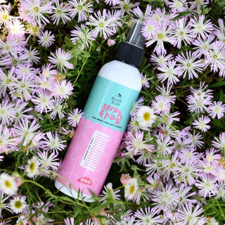 All-natural hair spray for sensitive skin—kids hair spray with Lilli Pilli and Marshmallow extracts; alcohol-free, medium hold