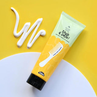 All-natural hair styling paste—plant-based kids hair styling products with sunflower wax for medium hold, non-greasy finish