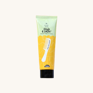 All-natural hair styling paste—plant-based kids hair styling products with sunflower wax for medium hold, non-greasy finish
