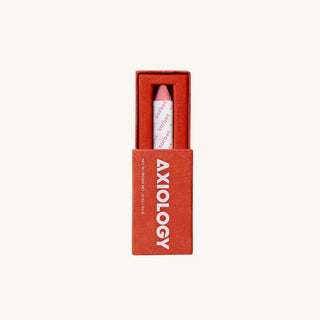 Axiology Balmies plastic-free makeup crayons for teens, safe multi-use color for eyes, lips, and cheeks