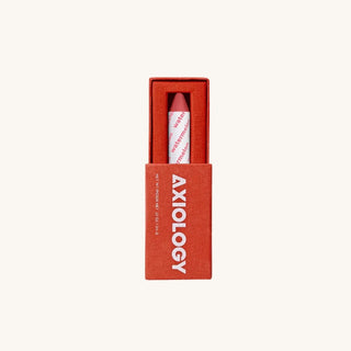 Axiology Balmies plastic-free makeup crayons for teens, safe multi-use color for eyes, lips, and cheeks