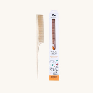 Biodegradable hair part comb, best comb for parting hair, made from eco-friendly wheat straw for precise styling and reduced plastic waste