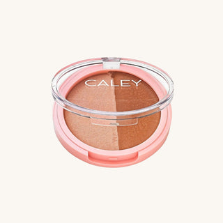 Non-toxic blush and bronzer palette for teens makeup with natural ingredients