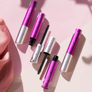 Clear mascara and brow gel with rice bran wax bamboo extract olive oil and lupine protein