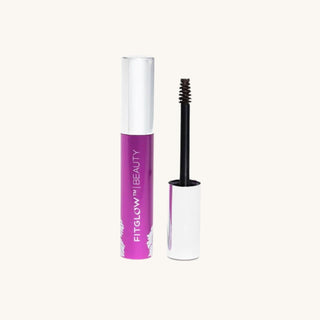 Clear mascara and brow gel with rice bran wax bamboo extract olive oil and lupine protein