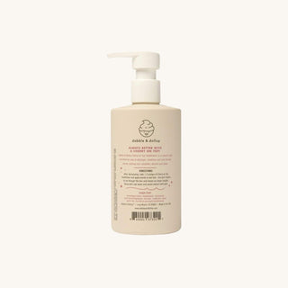 Dabble and Dollop best kids shampoo and conditioner, Cherry on Top tear free conditioner for kids, vegan and gentle for soft, shiny, healthy hair