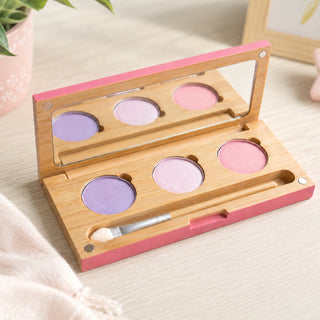 Open Star Dusted bamboo palette with Almond Blossom, Festival Bloom and Pastel Lilac