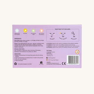 Face painting kits, non toxic face paint set for kids with brushes, and primer, safe childrens face paint kit
