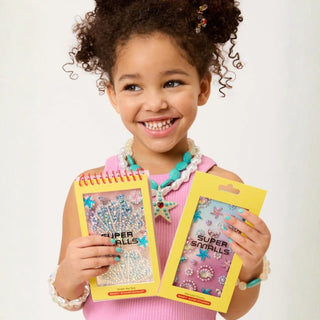 Gemify™ Super Stickers self adhesive face gems for kids featuring unicorn and mermaid designs with colorful 3D gem stickers for dress-up, parties, and creative play