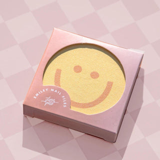 Happy face stuff nail files for kids, perfect for prepping nails peel off nail varnish and best nail polish for toddlers