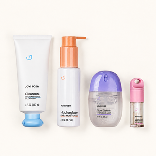 Jovi Rose Complete Routine — 4-Piece Skincare Set for Tweens