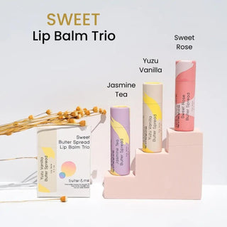 Eco-friendly lip balm gift set with natural kids chapstick, safe chapstick for kids in fresh and sweet flavors