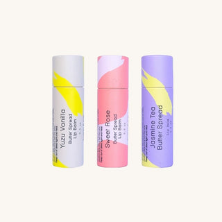 Eco-friendly lip balm gift set with natural kids chapstick, safe chapstick for kids in fresh and sweet flavors
