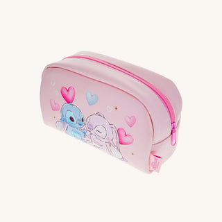 Lilo Stitch bag featuring an I Heart Stitch toiletry bag for travel and self-care essentials