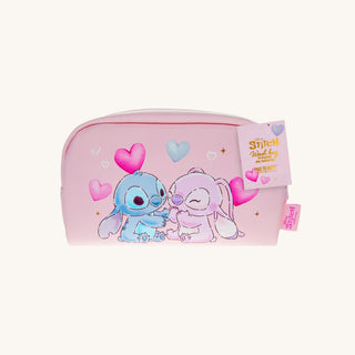 Lilo Stitch bag featuring an I Heart Stitch toiletry bag for travel and self-care essentials