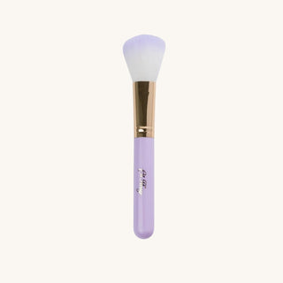Makeup rainbow brushes, kids makeup brushes set with case, featuring colorful bristles and a matching storage case for safe, fun beauty play