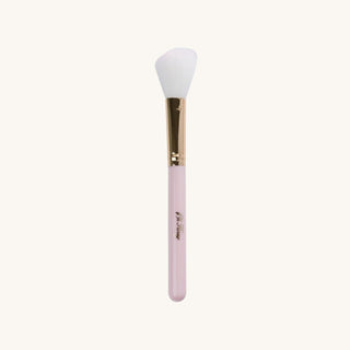 Makeup rainbow brushes, kids makeup brushes set with case, featuring colorful bristles and a matching storage case for safe, fun beauty play