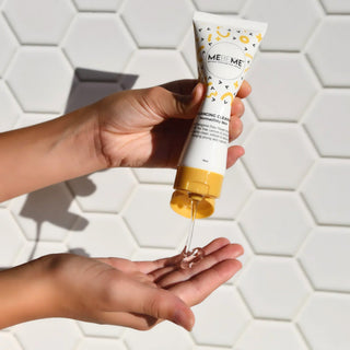 MEBEME balancing gel cleanser for kids, a gentle face wash for kids with Kangaroo Paw, Lilli Pilli, and Tea Tree Oil to cleanse and balance skin