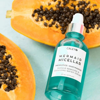 Mermaid Micellar all natural micellar cleansing water for kids, gently removes makeup, dirt, and oil while hydrating delicate skin; perfect for skin care kids
