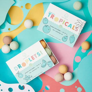 Dabble and Dollop bath bombs – all-natural mini bath bombs for kids in fruity scents