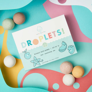 Dabble and Dollop bath bombs – all-natural mini bath bombs for kids in fruity scents