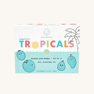 Dabble and Dollop bath bombs – all-natural mini bath bombs for kids in fruity scents
