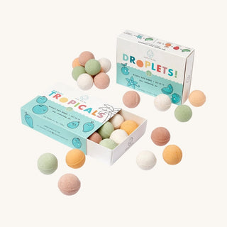 Dabble and Dollop bath bombs – all-natural mini bath bombs for kids in fruity scents