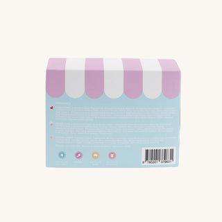 Natural lip gloss for kids and clean lip gloss gift set with Strawberry, Cotton Candy, and Grape flavors, handmade in Australia with vegan, non-toxic ingredients