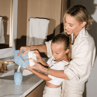 Nemah’s clean baby lotion, non toxic baby lotion, kids body lotion, and non toxic kids lotion for soft, nourished skin, safe for newborns and kids
