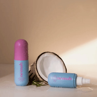 Nemah non toxic detangler and leave-in conditioner for kids that softens, nourishes, and smooths hair naturally