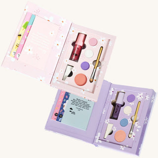 No Nasties Makeup 9-piece natural makeup set for kids, safe and non-toxic play makeup collection