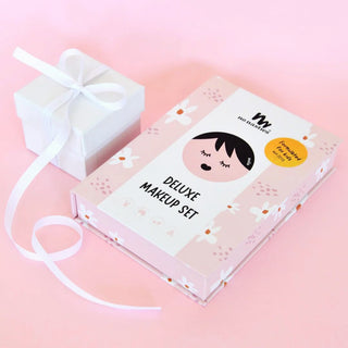 No Nasties Makeup 9-piece unicorn makeup set for kids, safe and non-toxic play makeup collection